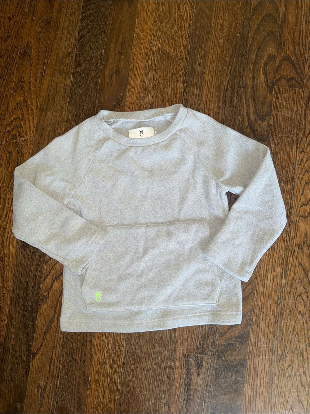 Kids Dudley Stephens Light Gray Pullover Sweatshirt